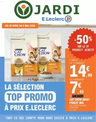 Catalogue E.Leclerc Jardi (valable jusqu'au 9-05)