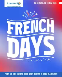Catalogue E.Leclerc | French Days page 1