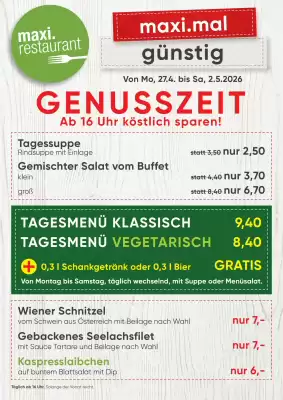 Maximarkt Flugblatt (gültig bis 2-05)