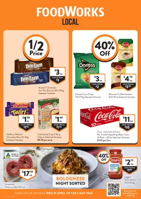 Foodworks (valid until 5-05)