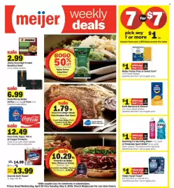 Meijer weekly ad Page 1