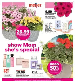 Meijer weekly ad week 18 Page 1