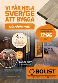 Bolist reklamblad Sida 1