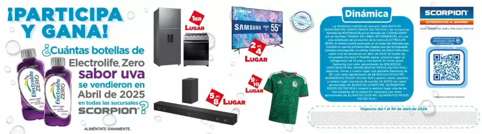 Folleto Scorpion semana 17 Página 1