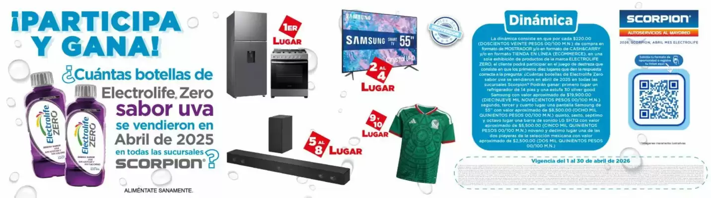 Scorpion (válido hasta 30-04)