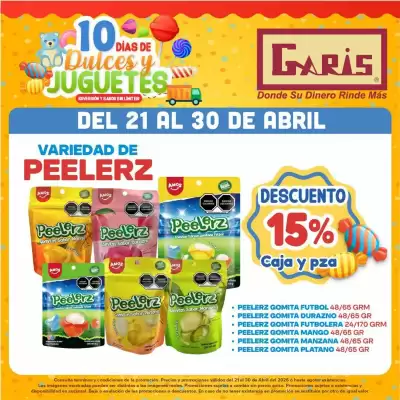 Garis (válido hasta 30-04)