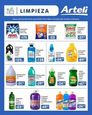 Arteli (válido hasta 6-05)