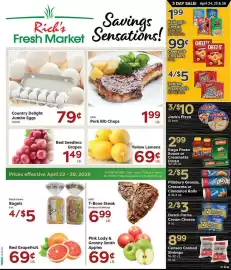 Rich's Fresh Market weekly ad week 17 Page 1