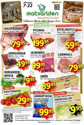 Matvärlden Tensta reklamblad (giltig till och med 3-05)