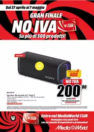 Volantino MediaWorld Pagina 23