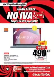 Volantino MediaWorld Pagina 40