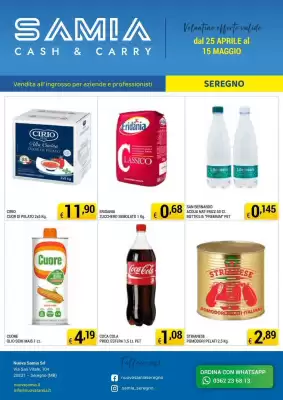 Volantino Samia Cash and Carry (valido fino al 15-05)