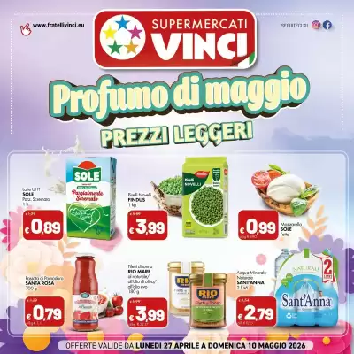 Vinci (valido fino al 10-05)