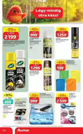 Auchan akciós újság hét 18 Oldal 54