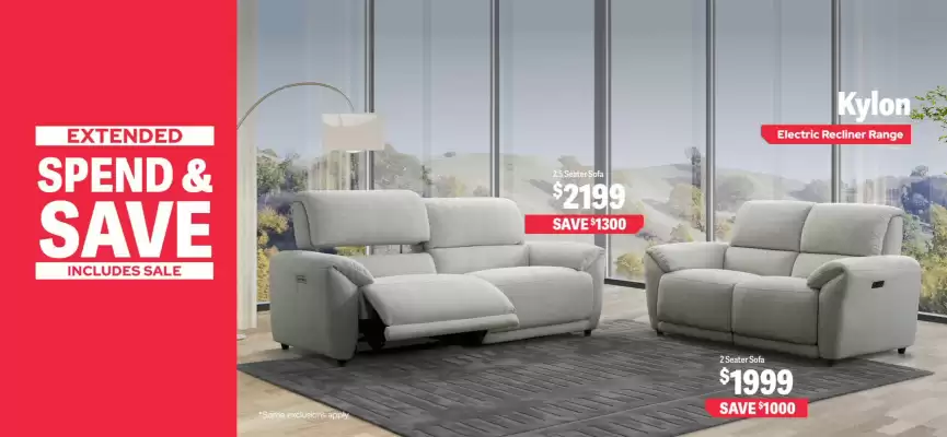 Amart Furniture (valid until 6-05)