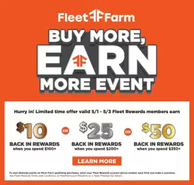 Mills Fleet Farm weekly ad week 18 Page 1