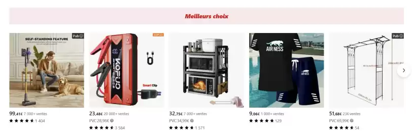 Catalogue Temu semaine 18 page 1