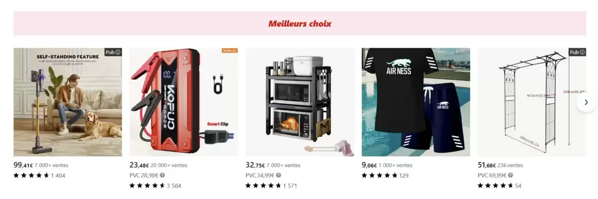 Temu (valable jusqu'au 3-05)