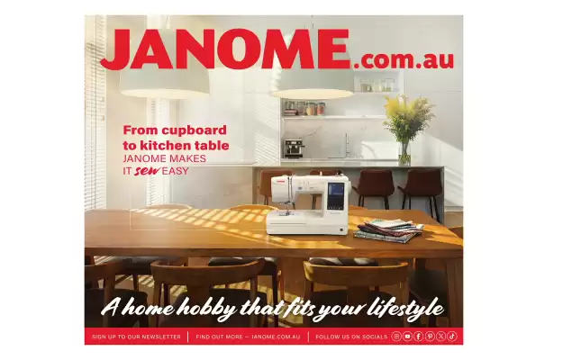 Janome (valid until 29-05)