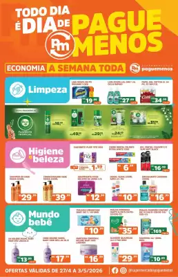 Catálogo Supermercados Pague Menos (válido até 3-05)