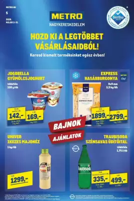 Metro akciós újság (érvényes eddig: 31-05)