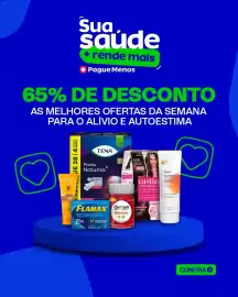 Catálogo Farmácias Pague Menos semana 18 Página 1