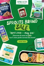 Sprouts Farmers Market weekly ad week 18 Page 1