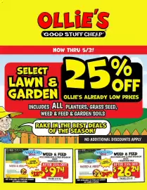 Ollie's weekly ad week 18 Page 1