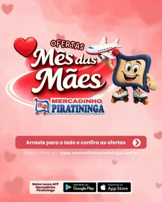 Mercadinho Piratininga (válido até 31-05)