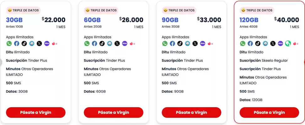 Virgin (válido hasta 3-05)