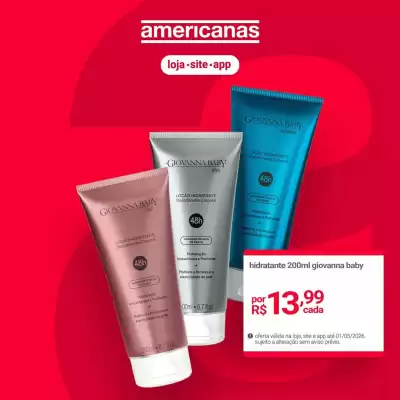 Encarte Lojas Americanas (válido até 1-05)