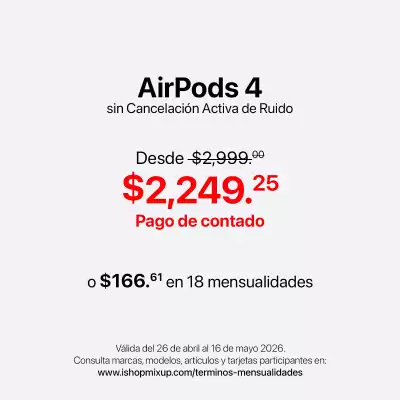 Catálogo iShop Mixup (válido hasta 16-05)