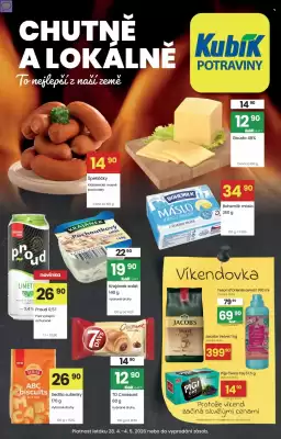 Kubík potraviny leták