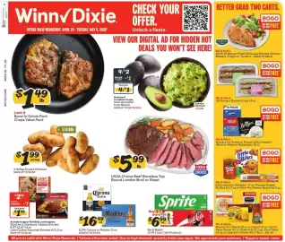 Winn Dixie weekly ad week 18 Page 1