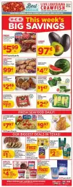 H-E-B weekly ad week 18 Page 1