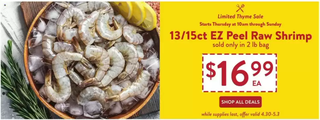 Fresh Thyme weekly ad