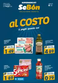 Volantino SeBón Supermercati Pagina 1