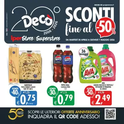 Volantino Deco Superstore (valido fino al 7-05)