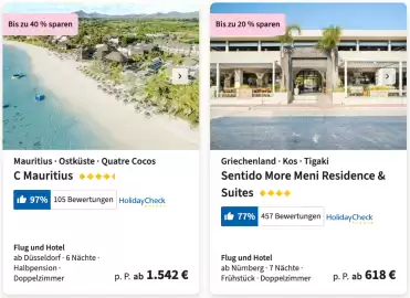 DERTOUR Flugblatt woche 18 Seite 1