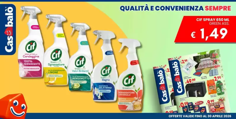 Casabalò (valido fino al 30-04)