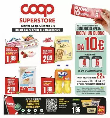 Volantino Coop Master Alleanza 3.0 (valido fino al 3-05)