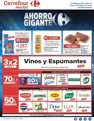 Folleto Carrefour Market (válido hasta 4-05)