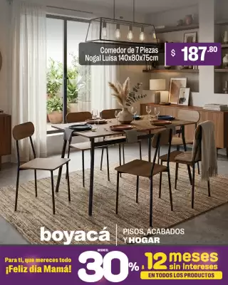 Boyacá (válido hasta 11-05)