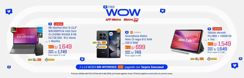 Catálogo Metro semana 18 Página 12