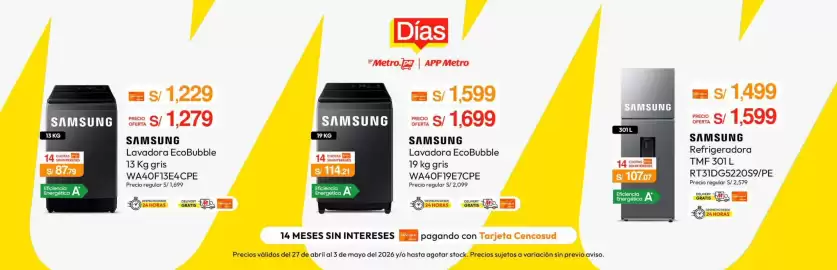 Catálogo Metro semana 18 Página 2