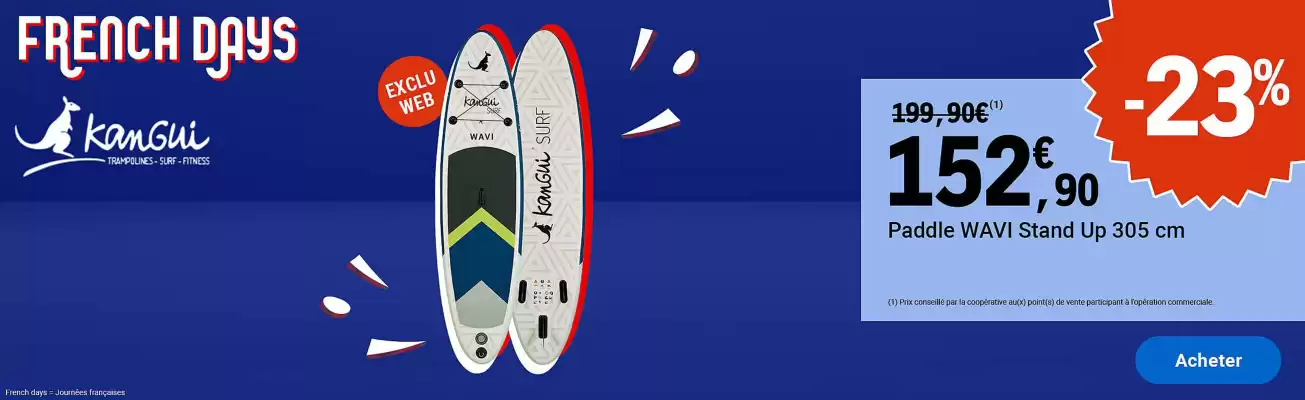 E.Leclerc Sport (valable jusqu'au 10-05)