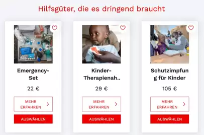 Ärzte ohne Grenzen Flugblatt Seite 1