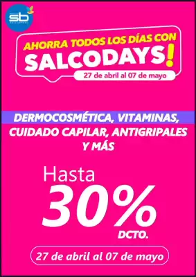 Salcobrand (válido hasta 8-05)