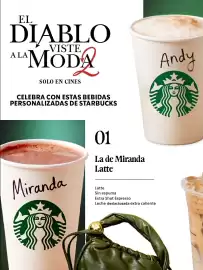 Catálogo Starbucks Página 1