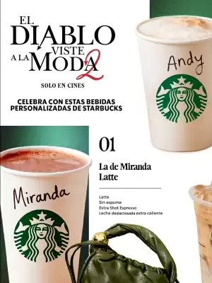 Starbucks (válido hasta 1-05)